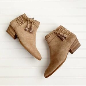 Vince Camuto Women’s 8 Tan Suede Carlina Ankle Booties
